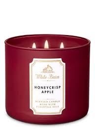 Honeycrisp Apple 3 Wick Candle Bath Body Works Bath Candles Bath Body Works Candles Fall Candle Scents