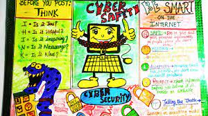 Free resource of educational web tools, 21st century skills. Poster On Cyber Safety And Security Cyber Safety Drawing Cyber Safety Poster Ideas Youtube