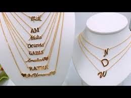 Ramah untuk anak karena tidak menyebabkan alergi atau iritasi meskipun dipakai oleh bayi usia dibawah 1 tahun. Model Kalung Ukir Nama Terbaru Youtube