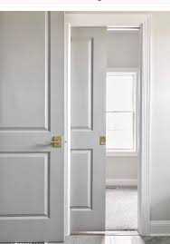 Light Grey Doors With Gold Handles Grey Interior Doors Bedroom Doors Light Gray Bedroom
