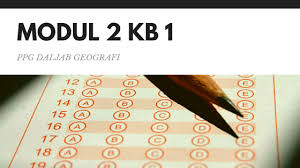 Aspek penilaian materi modul ini diadaptasi dari komponen penilaian aspek kelayakan bahasa dan. Soal Dan Jawaban Tes Formatif Modul 2 Kb 1 Guru Geografi