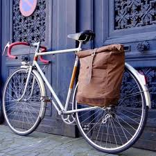 Miquel I Leder Fahrrad Fahrradtasche Fahrradtasche Rucksack