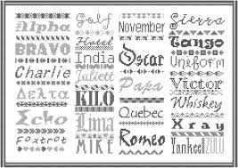 military alphabet sampler military alphabet cross stitch