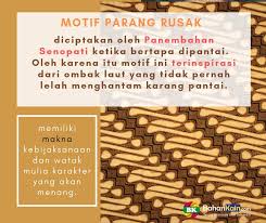 Maybe you would like to learn more about one of these? Motif Batik Parang Sejarah Dan Filosofi