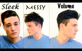 Mens Hair 3 Different Styles