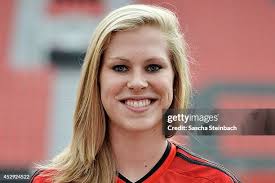 Francesca Weber poses during Bayer Leverkusen women's team... News Photo
