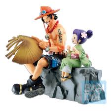 And the third in the second volume of one piece magazine (taken from chapter 158). Nerdchandise One Piece Figure Ichibansho Emorial Vignette Portgas D Ace Otama