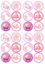 Baby Shower Cupcake Toppers Baby Shower Baby Bear Baby Shower
