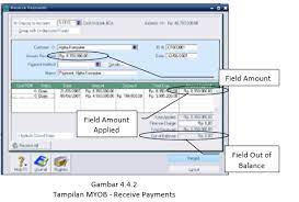 Buka program myob accounting 18 lalu buka file mutiara furniture.myo dari dalam local disk (c:)/accounting 18 pilih modul account lalu klik menu record journal entry. Mencatat Penerimaan Pembayaran Piutang Our Akuntansi