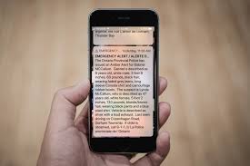 Porté disparu vers 7 h 20 mardi, le jeune garçon a. The Amber Alert System On Phones Is Already Annoying People And That S Dangerous Macleans Ca