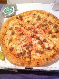 Papa Johns Pizza Pie With Sausage Idk What Took Me So Long To Order From Them I Ve Been Missing Out For Years Food Papa Johns Pizza Pizza Pie