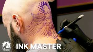 Tattoo artists can get pretty creative with these designs, and they can be drawn to fit any shape or curve anywhere on the body. Back Of The Neck Tattoos Elimination Highlight Battle Of The Sexes Season 12 Youtube
