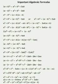Pin By Sanja Maric On Matematika Algebra Formulas Math Formula Chart Maths Algebra Formulas