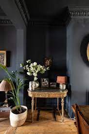 This Gorgeous Dark And Romantic Uk Home Will Convince You That Faux Flowers Are Cool Romantic Home Decor Dark Interiors Decor