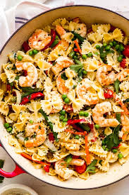 I love this recipe, and it tastes just like going out to eat at the olive garden. Shrimp Pasta Primavera Little Broken