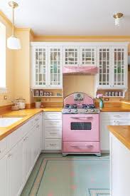 pink retro kitchen collection pottery
