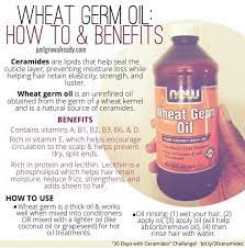 Wheatgerm oil makes a sumptuous, golden carrier base for use in massage blends and skin balms, particularly for those with dry skin conditions such as eczema or. Benefits How To Of Wheat Germ Oil Natural Hair Styles Black Hair Care Hair Food