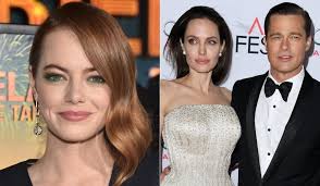 Что в сумке у анджелины джоли? Emma Stone S Mom Caused An Awkward Moment With Angelina Jolie And Brad Pitt At Her First Golden Globes Tattoo News