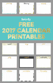 50 2017 Free Printable Calendars Lolly Jane Calendar Printables Free Printable Calendar 2017 Printable Calendar