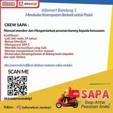 3.9 / 5 ( 11 votes ) cara melamar kerja di indomaret online lewat email atau daftar benar. Lowongan Kerja Crew Sapa Alfamart Atmago