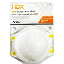 Hdx N95 Disposable Respirator Blister 3 Pack H950 The Home Depot Mask For Kids Face Masks For Kids Mask