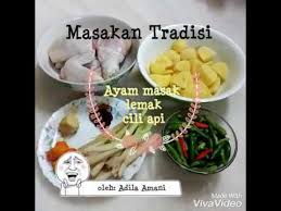 Sebenarnya ada banyak cara nak masak ayam masak saya sediakan video ayam masak lemak kat bawah ni. Ayam Masak Lemak Cili Api Youtube Malaysian Food Food Recipes