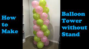 What is a balloon garland? The Easiest Way To Make Spiral Balloon Tower Without Stand Youtube