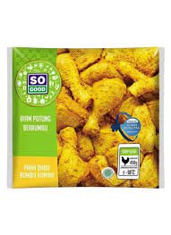 So Good Paha Dada Ayam Potong Bumbu Kuning 450g Klikindomaret