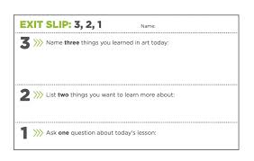 Lesson—newton's first law exit ticket answer key. 3 Simple Exit Tickets To Boost Student Comprehension The Art Of Education Bloglovin