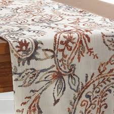 Watercolor Paisley Table Runner Bed Bath Beyond Paisley Table Runner Linen Table Runner Bed Bath And Beyond