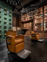 Interior architects balbek bureau have married finesse and sophistication with urban grit and industrial references in a space of effortless elegance and lyrical imperfection that encapsulates the owner's mission to upend conventional Bogdanova Bureau Leans Into Italian Sophistication For A Men S Salon In Kyiv