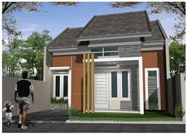 Ciri lain dari desain rumah minimalis adalah menggunakan furniture esensial dan dekorasi yang minim sehingga bisa tersisa banyak ruang kosong pada pada denah rumah minimalis modern ini, kesan vintage cukup terasa dengan penggunaan batu bata merah ekspos pada bagian teras rumah. Teras Rumah Type 45 Desain Teras Rumah Minimalis