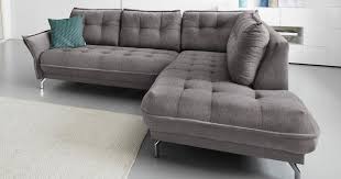 Ecksofa Inklusive Armlehnenverstellung Mit Steppung Ecksofas Ecksofa Sofa