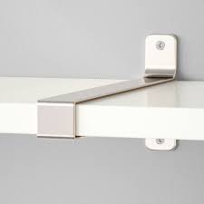 Different wall materials require different types of. Bergshult Granhult Wall Shelf White Nickel Plated Ikea