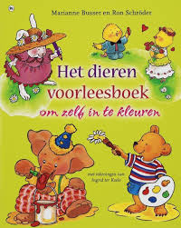 Download hier de kleurplaat en kleur 'm zo mooi als je kunt. Bol Com Dieren Voorleesboek Om Zelf In Te Kleuren Marianne Busser 9789044316162 Boeken