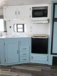 I love that we didn't have to sand and primer. Easy Rv Remodeling Instructions Rv Makeover Reveal Must Have Mom