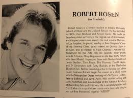 Keith Rice's performances in THE PIRATES OF PENZANCE and FANNY