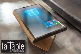 This desk is no ordinary table for it is the multimedia computer coffee table made from real wood and with smoked oak veneer (black). Behold The 5 500 Windows 10 Coffee Table Neowin