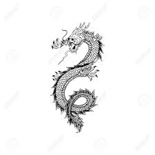 We'll be playing dnd while you check out these dragon tattoos. Chinese Dragon Tattoo Design Royalty Free Cliparts Vectors And Stock Illustration Image 77529172