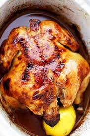 Crock Pot Honey Lemon Chicken Recipe Rubbed With Lemon Pepper Butter And A Sweet Honey Sauc Chicken Crockpot Recipes Honey Lemon Chicken Lemon Chicken Recipe