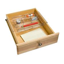 At 10.25 x 13.75 x 1.25, this organizer will fit on your work desk or even on an entryway table. Desk Drawer Organizers Drawer Inserts Office Drawer Organizers The Container Store