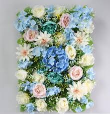 Hydrangea flowers dress to impress and put on quite the summer/fall show when in full bloom. China Wedding Flower Wall Artificial Plants Flower Decoration Rose Hydrangea Flower Pink White Blue Color Photos Pictures Made In China Com