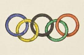 Vintage 1984 la olympics gift wrap nos flat wrapping paper usa olympic rings. Olympic Rings What They Really Stand For Reader S Digest