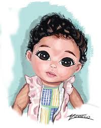 Finished editing cartoon designs for client