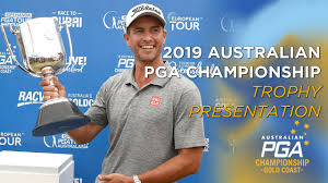 Pga championship, kiawah island, south carolina. Trophy Presentation 2019 Australian Pga Championship Youtube