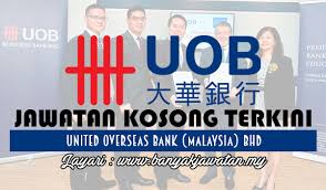 Permohonan jawatan kosong syarikat perniagaan wakim portal kerja kosong graduan. Jawatan Kosong Di United Overseas Bank Malaysia Bhd 16 September 2018 Kerja Kosong 2021 Jawatan Kosong Kerajaan 2021