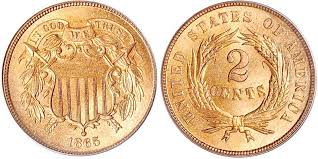 Two Cents Price Charts Coin Values