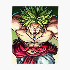 Dragon ball super broly movie poster. Super Broly Posters Redbubble