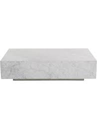 Whether it be a retro coffee table design or something more contemporary or modern such a marble we have a design to suit any room size or. Restoration Hardware Marble Plinth Coffee Table Furniture Resth20600 The Realreal
