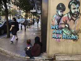 Lebanon has a narrow coastal plain along the mediterranean sea, which is 225 kilometers (139.8 miles) long and is bordered by syria on the north and east and by israel on the south. How Things Went From Bad To Unbearable In Lebanon Mena Gulf News